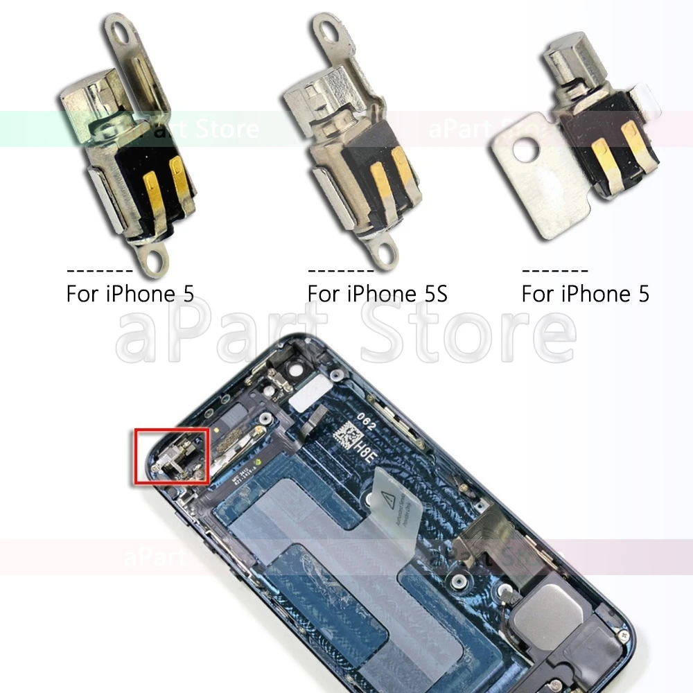 Оригинальный Вибрационный гибкий кабель двигателя для iPhone 5 5S 5C SE 6s 6 7 Plus |