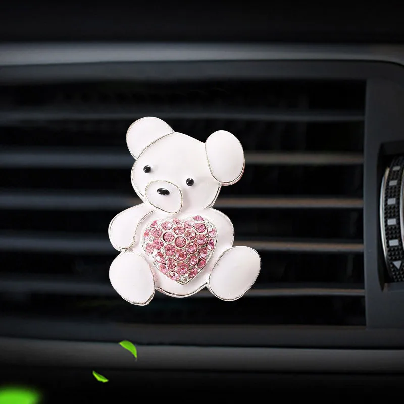 Инкрустация водяного сверла Love bear автомобильный Кондиционер на выходе запах, автомобильный освежитель автомобильные аксессуары для интерьера автомобильный аромат