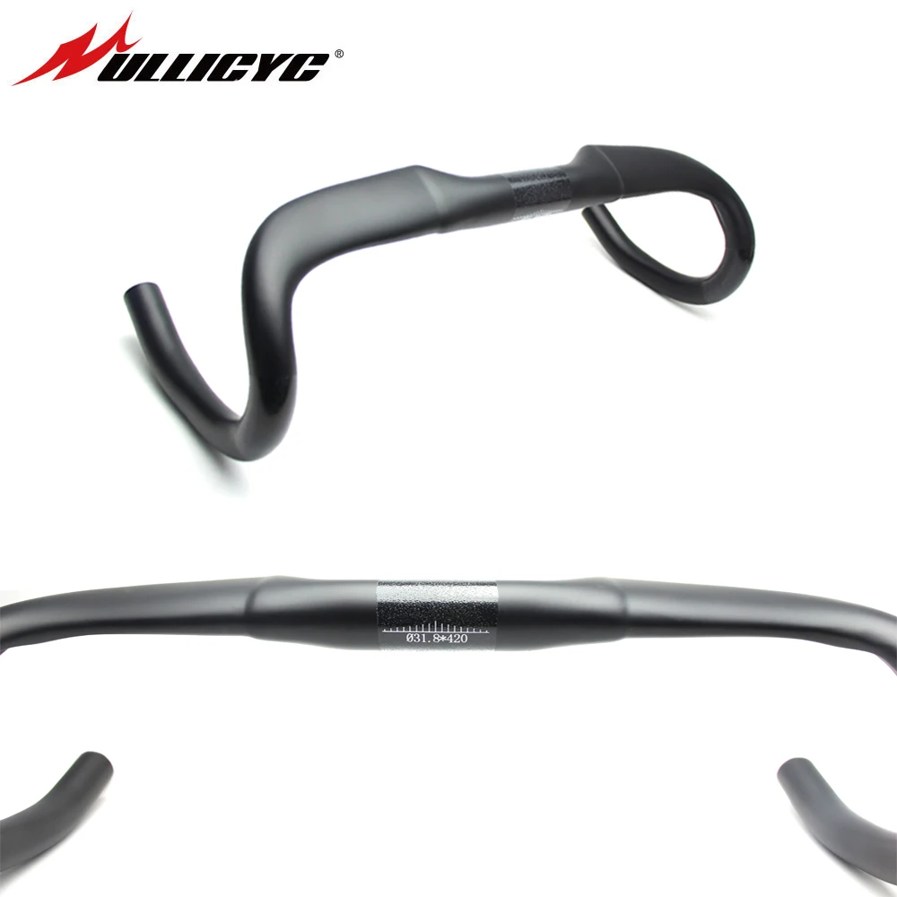 

Newest Road Bike Full Carbon Fibre Black Handlebar Carbon Bicycle Handlebar Bike Parts King Handlebar 31.8mm*400/420/440mm
