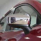 АБС-пластик хром для Mazda 3 Axela 2014 2015 2016 2017 аксессуары накладка на зеркало заднего вида автомобиля рамка Крышка отделка стайлинга автомобилей 2 шт