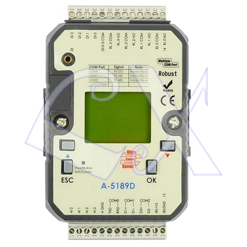 PLC Distributed automatic programmable controller 4DI 8DI RS485 RS232 Digital input expansion module