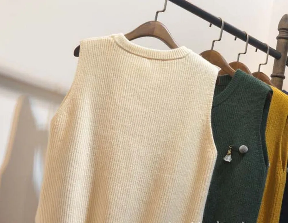 2018 свитер пончо всесезонный пуловер с круглым вырезом однотонный без рукавов брошь на бретелях булавкой