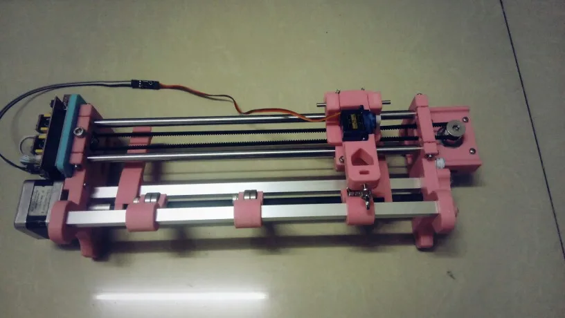 Новейший роликовый тип машина drawbot надпись робот Рисунок Набор Робот A4 размер