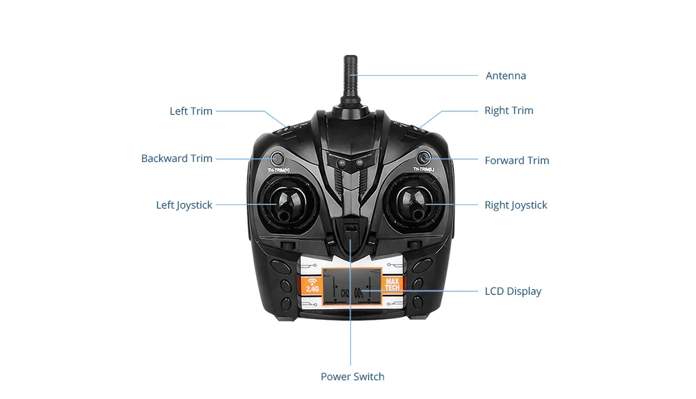 Skytech H100 гоночный Радиоуправляемый катер 2,4 ГГц 4 канала 30 км/ч высокоскоростная лодка с дистанционным управлением ЖК-экран низкого напряжения сигнализация уличные игрушки