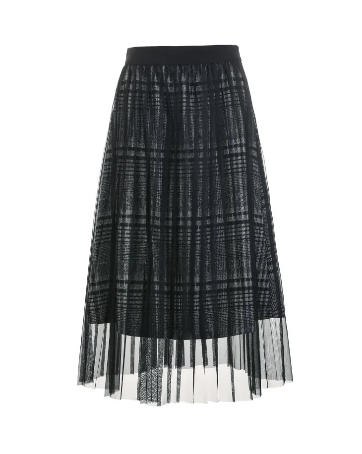 Vero Moda Новая женская OL Gauzy двухъярусная юбка из ткани | 318416509
