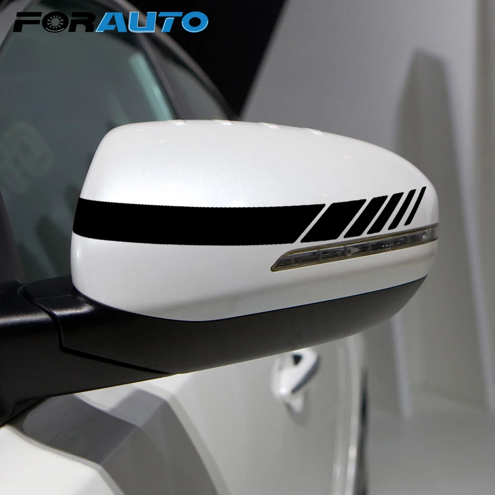 FORAUTO виниловая Автомобильная наклейка автостайлинг зеркальные наклейки заднего