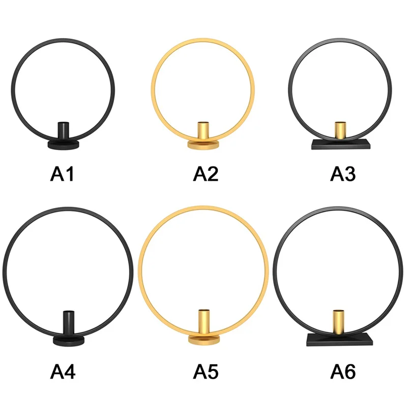 3D геометрический праздничный чайный светильник настенный подсвечник домашний