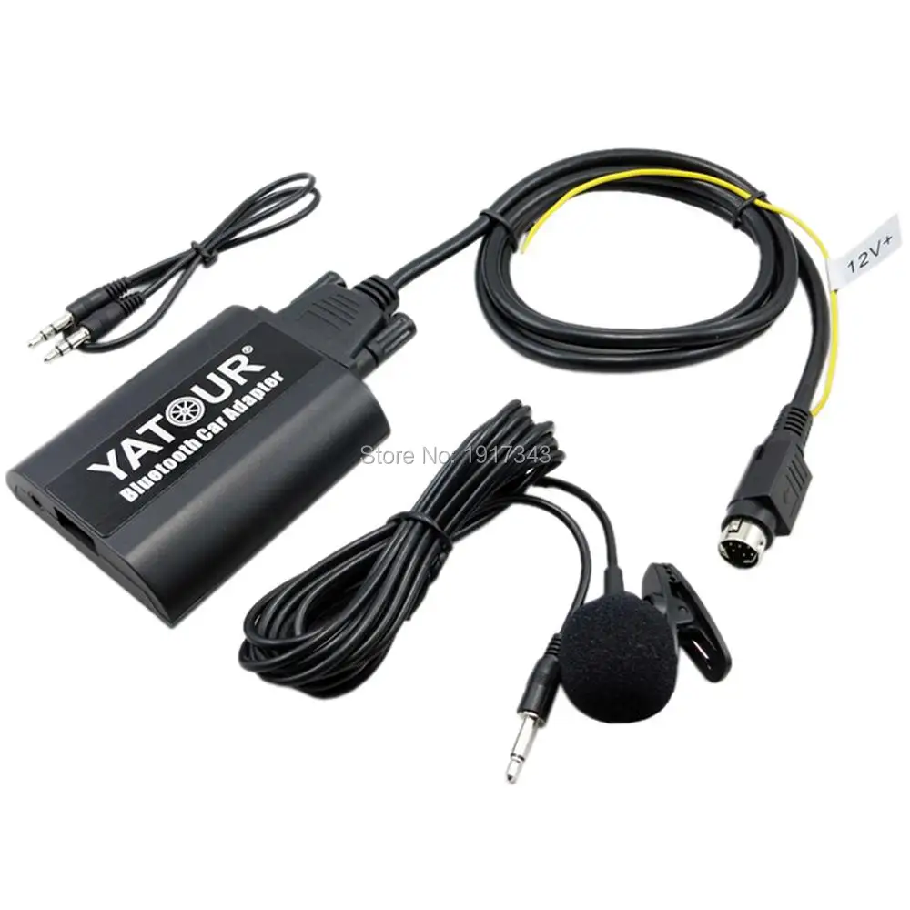 Yatour Bluetooth автомобильный адаптер цифровой музыкальный CD Changer разъем CDC для 1994 2000 Volvo
