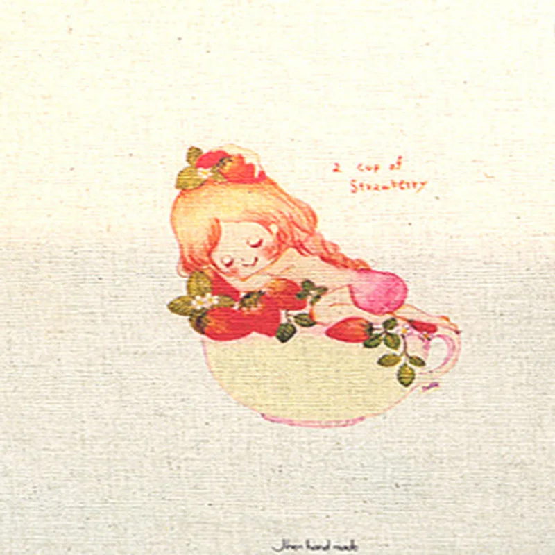 Chainho ручная окрашенная хлопковая льняная ткань/шитье Лоскутное шитье