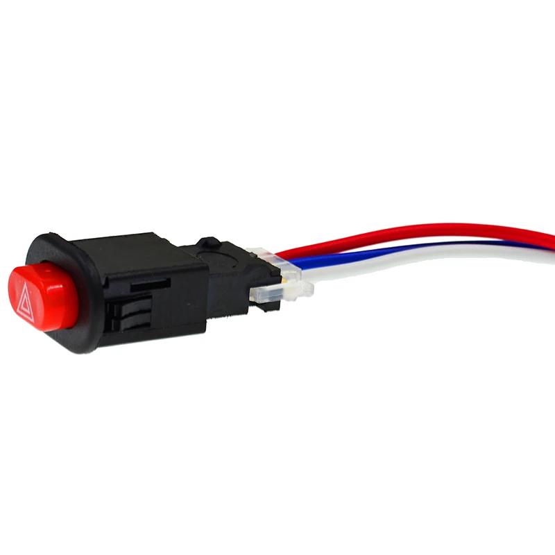 

12V 24V 5A Motorcycle Scooter Electric Vehicle Modified Double Flash Switch Handlebar Mount On-Off Button Switch