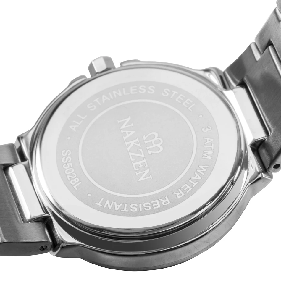 Nakzen часы Мода Роскошные спортивные Брендовые женские светящиеся