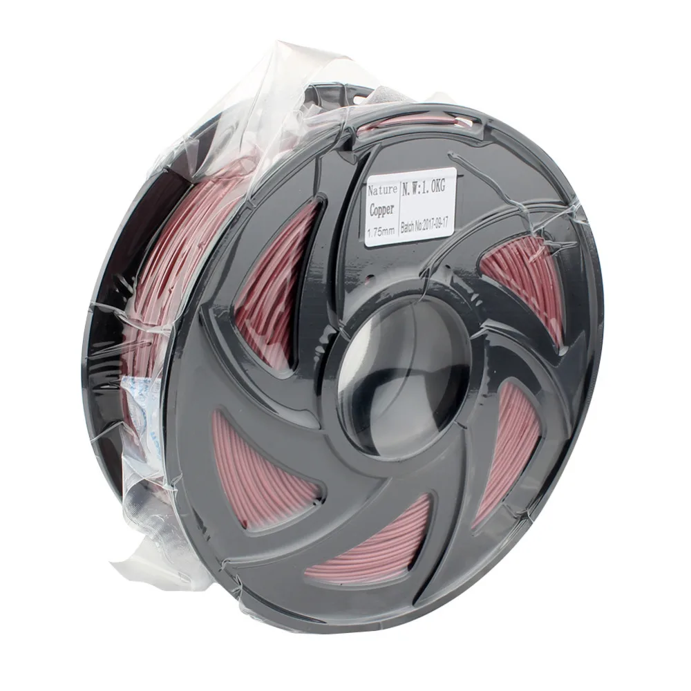 CREOZONE 3D принтер нить металлическая серия медная 1 75 1кг катушка для Prusa i3 RagRap