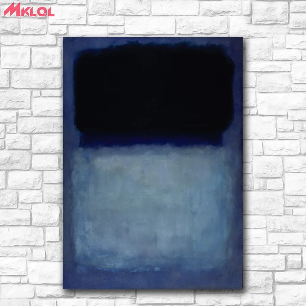 Картина на холсте зеленая рука от Nark Rothko домашнее украшение для гостиной картина