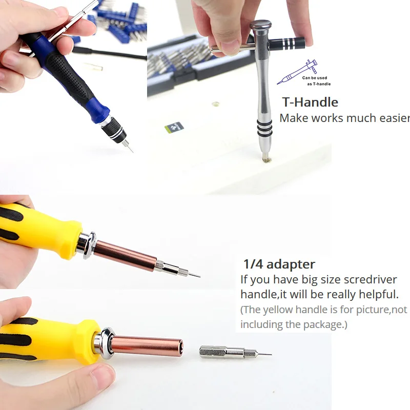 

Free Shipping 54 In 1 Precise Screwdriver Set Manual Magnetic Multifunction Interchange-able Tools (update)