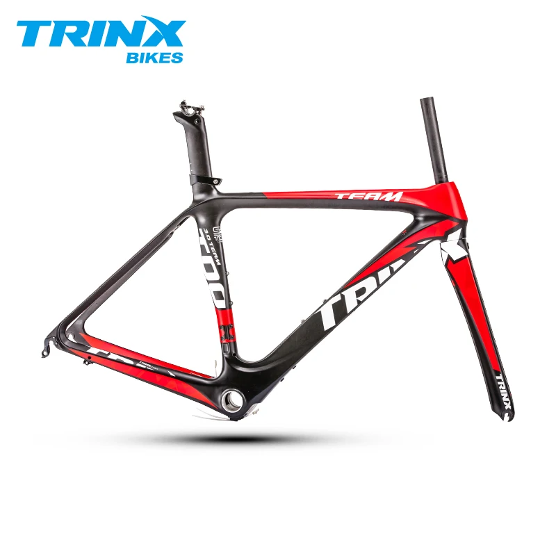 Карбоновая рама для дорожного велосипеда TRINX Aero 700C светильник велосипедная Рама