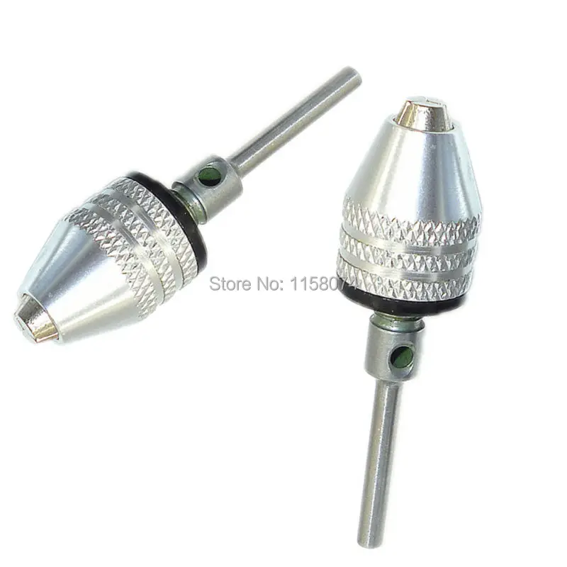 2pcs Universal 0.3-3mm Chuck Quick Change Adapter Drill Bit Converter Electric Grinder Conversion W/ 3mm Connecting Shaft | Инструменты