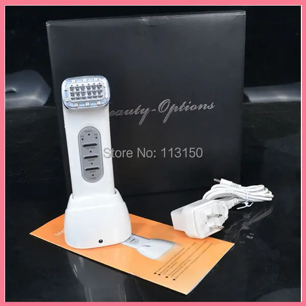 Мини Портативный Перезаряжаемый RF термаж Микротоковая Стимуляция коллагена