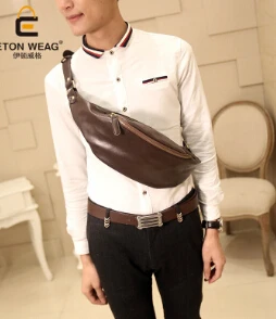 Новинка 2016 мужской маленький кожаный кошелек мужская сумка нагрудная Корейская