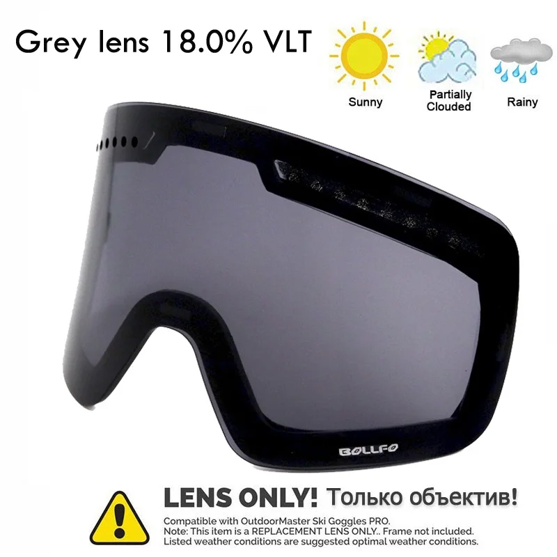 Новые магнитные лыжные очки двухслойные очки для альпинизма UV400 противотуманные лыжные очки для мужчин женщин очки для сн