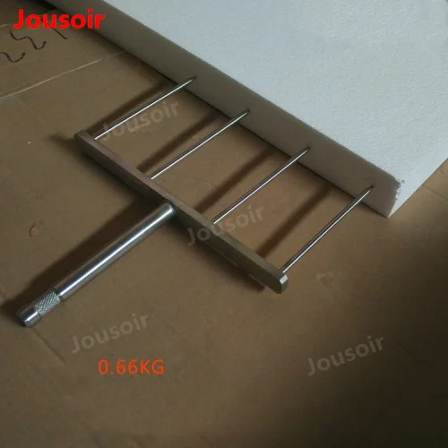 Film and television stainless steel four fork foam plate video hooks rice pineapple needle CD50 T06 | Электроника