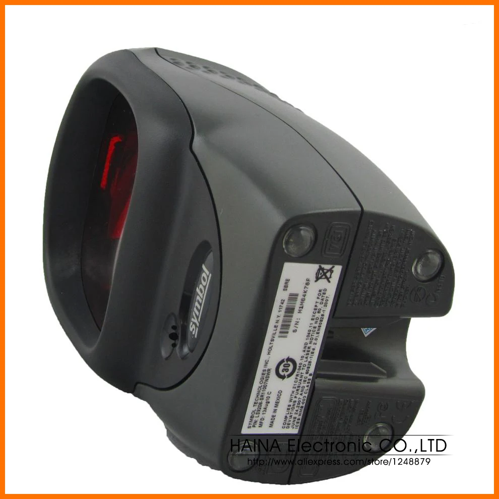 Новинка 100% Всенаправленный сканер штрих кода Symbol LS9208 Hands free 1500