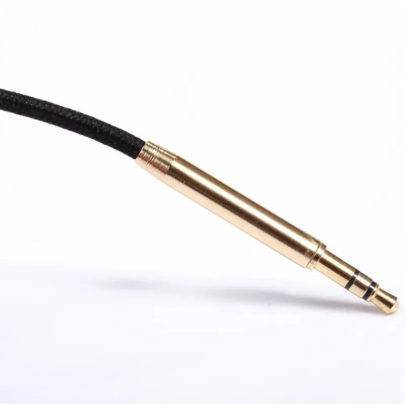 Hi-Fi наушники кабель 3 5 мм до с разъемом подачи внешнего сигнала AUX для наушников
