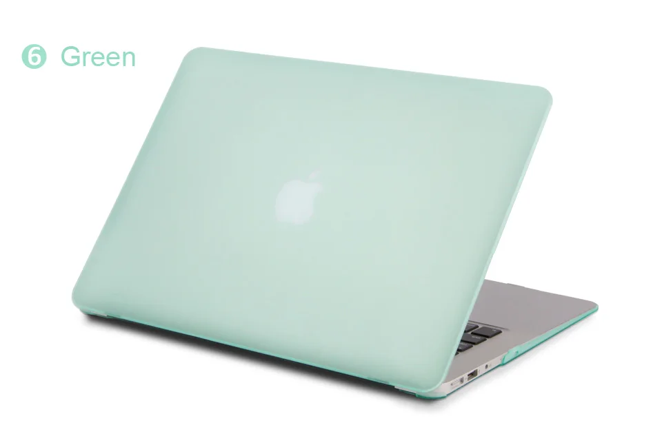 Матовый чехол для Apple macbook 11 12 13 15 Pro с сетчаткой протектор ноутбука Mac book Air 6 3 4