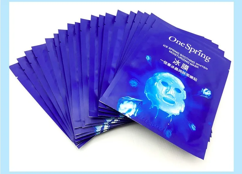 Маска для лица onespring Ice Spring увлажняющий отбеливающий антивозрастной лифтинг