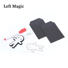 Voodoo предсказания магические трюки Predict выберите Voodoo Pins Place Магия закрыть уличный бар Gimmick Prop Иллюзия ментулизм Забавный