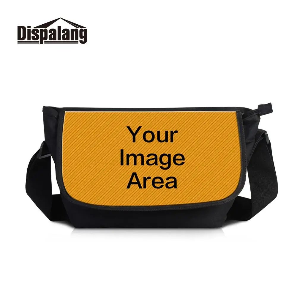 Messenger Bag Дропшиппинг заказной логотип шаблон дизайн сумки заказной Дизайнер Рюкзак MOQ один персонализированный Чехол для багажа модный принт - Цвет: Messenger Bag