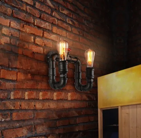 Винтажный настенный светильник Эдисона в ретро стиле|vintage wall light|edison sconcewall sconce |