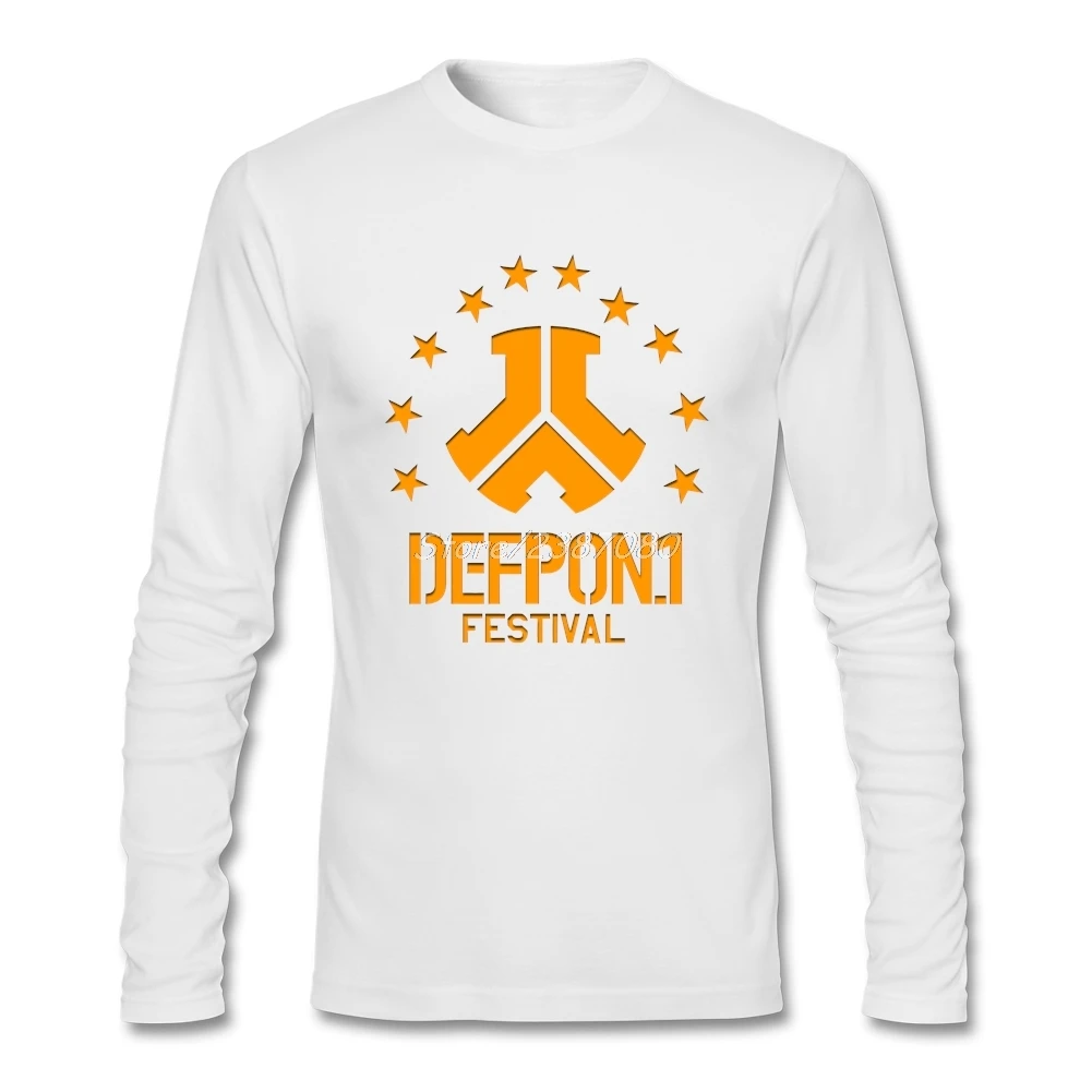 Defqon.1 футболка из хлопка на заказ мужские футболки с длинным рукавом модные 2020