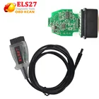 V2.3.8 ELS27 FORScan зеленая печатная плата PIC24HJ128GP + FTDI микрочип Многоязычная работает ELM327  J2534 Pss-Thru для Mazda