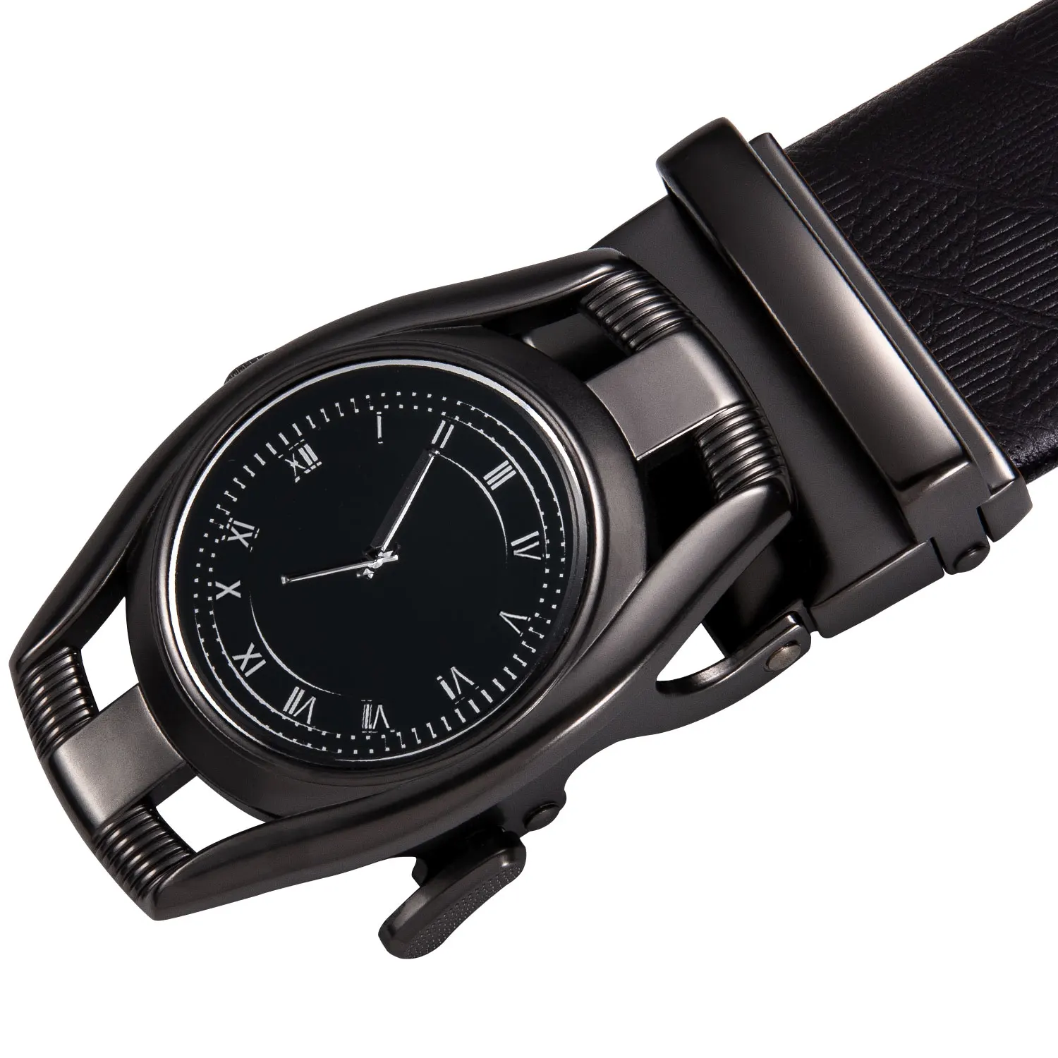 PD 2102 Hi Tie модный мужской деловой ремень формальный дизайнерский черный из
