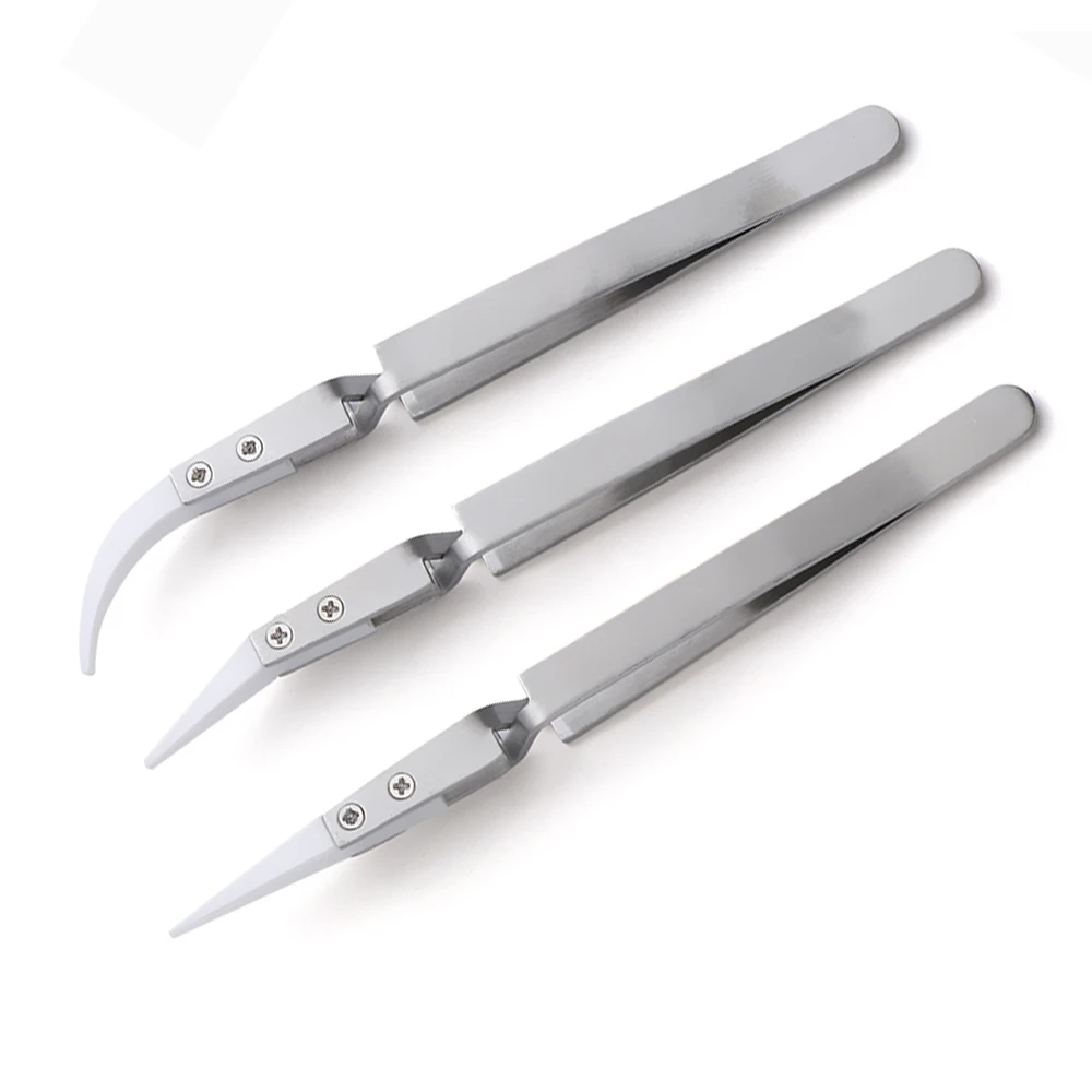 DAYFULI антистатический обратный керамический Tweezers электронная сигарета
