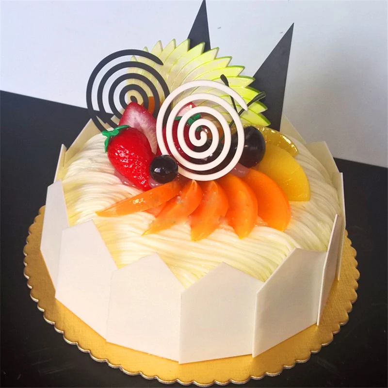 Силиконовая форма для шоколада в виде 3D завитка выпечки инструменты украшения