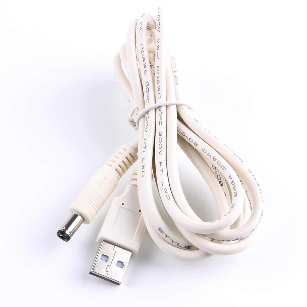 Высококачественный Калибр проводов 24AWG Стандартный USB-DC 5 5/2 1 мм 5x2 мм/2 В