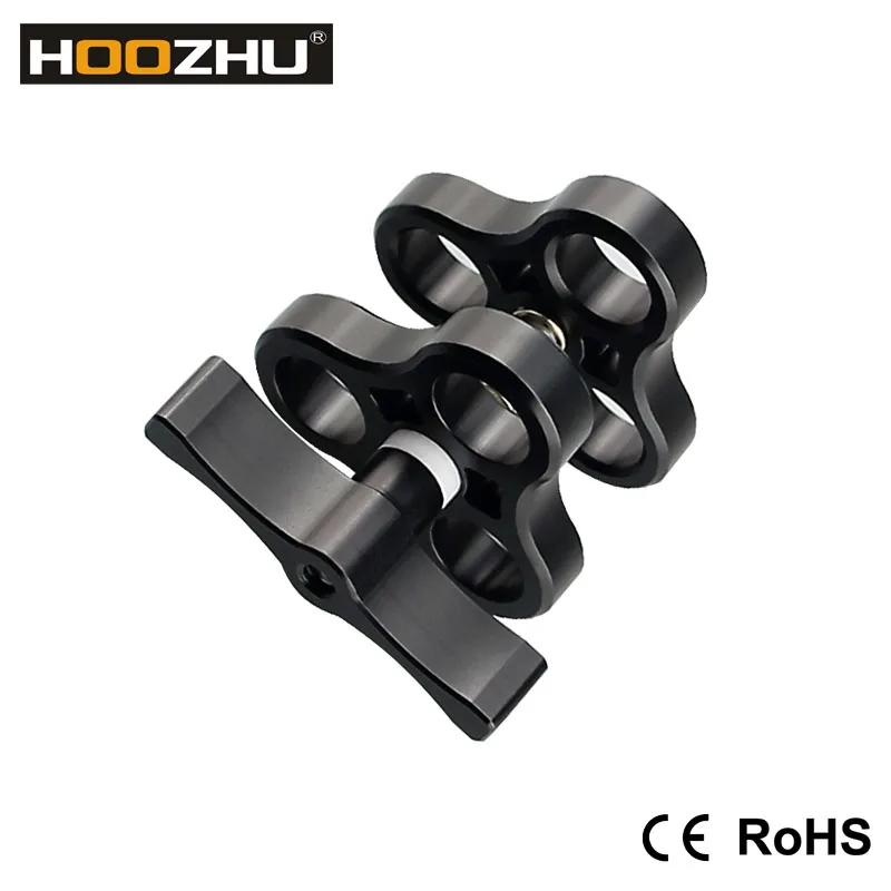 Алюминиевый кронштейн с 3 отверстиями для подводных фонарей Шаровой Зажим