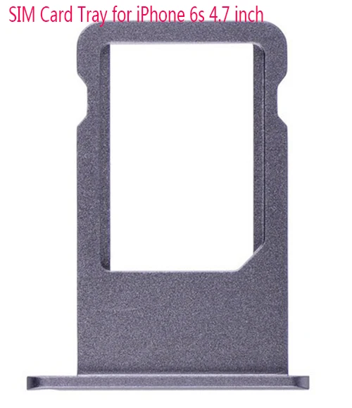 5 шт./лот новый лоток для sim-карт iPhone6s 4 7 дюйма золото/серебро/серый/розовое золото