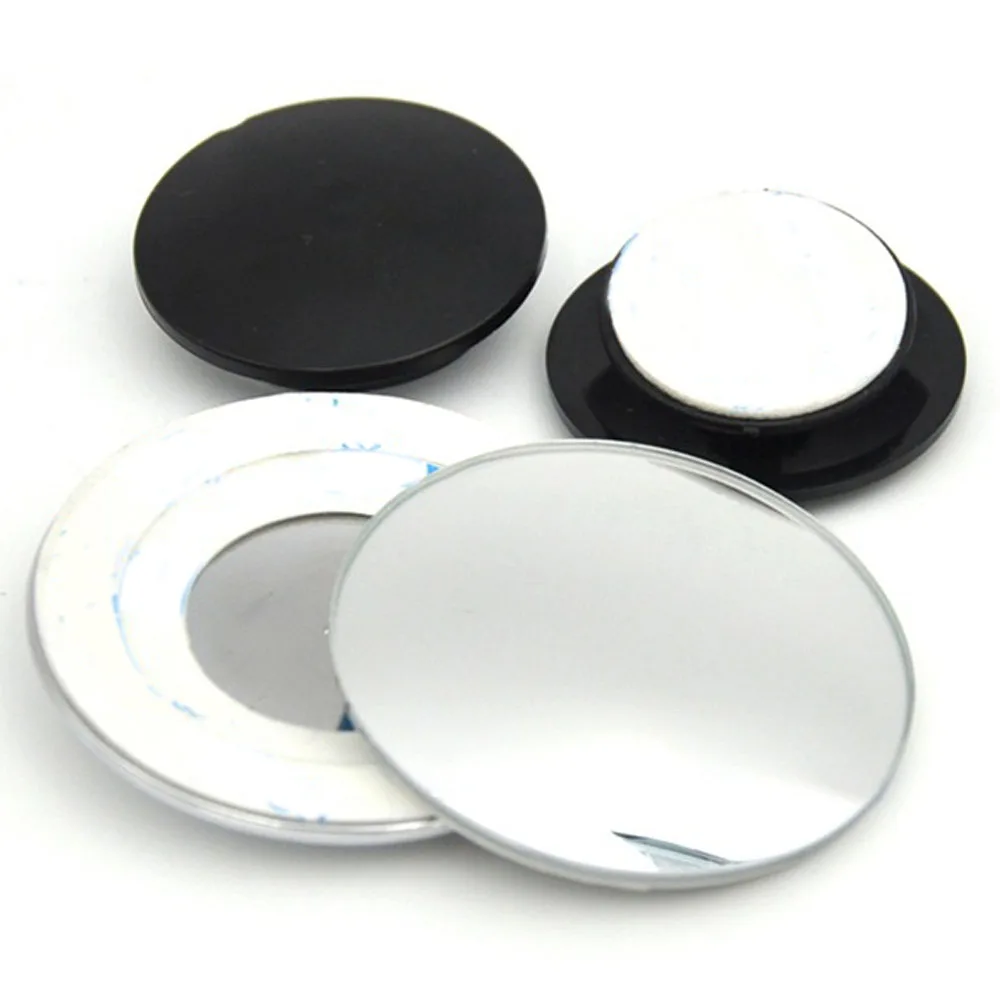 2 шт. универсальные ультратонкие круглые парковочные зеркала заднего вида с
