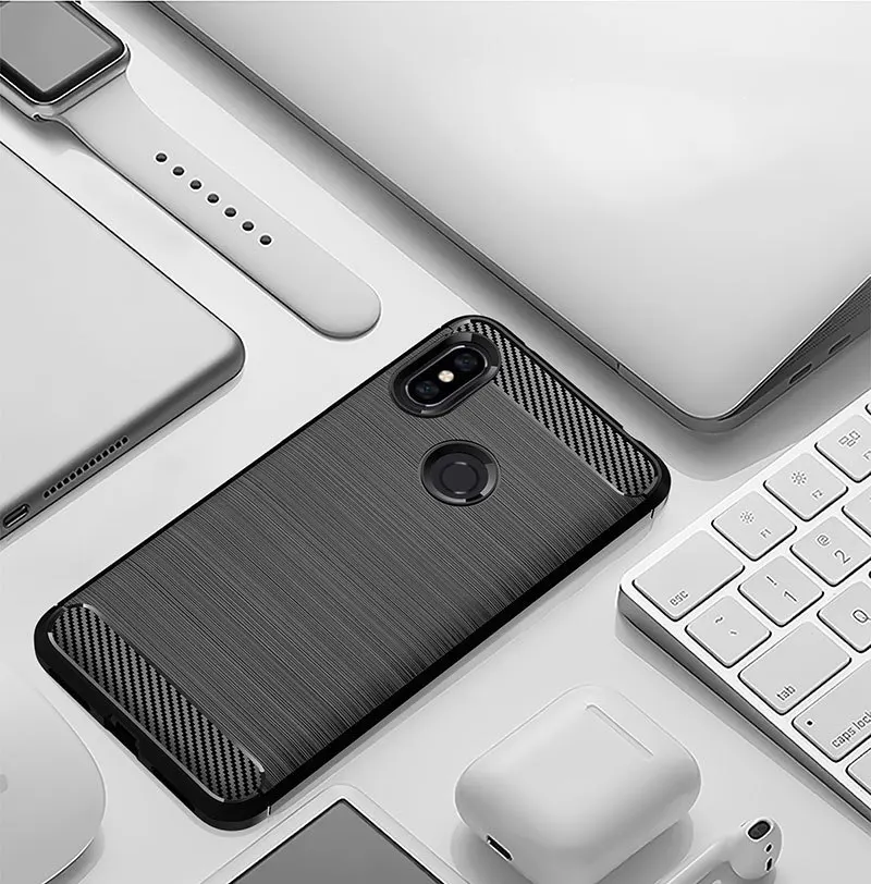 Xiaomi Redmi Note 6 pro чехол note6 глобальная версия задняя крышка силиконовый край TPU note |