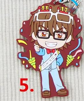 5 1 шт. аниме брелок Miyuki Kazuya no ACE Sawamura Furuya Satoru Haruichi телефонный брелок для портфеля брелоки De Llaveros - Цвет: 5