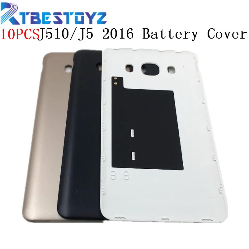 RTBESTOYZ 10 шт./лот Корпус задняя крышка батарейного отсека для Samsung Galaxy J5 2016 версия J510