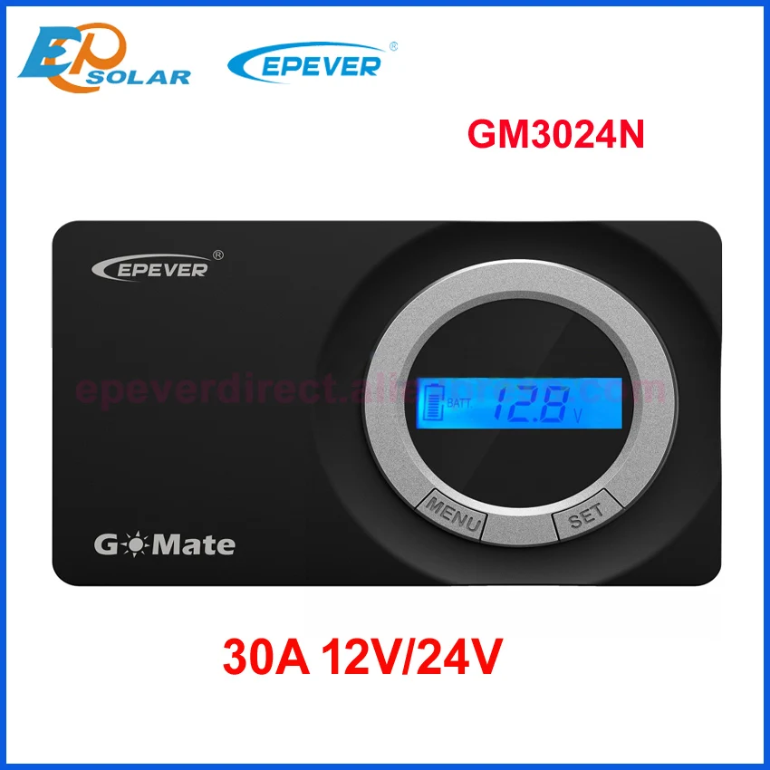 Контроллер солнечного зарядного устройства Epever GM3024N GoMate 30 А 12/24 в|Солнечные