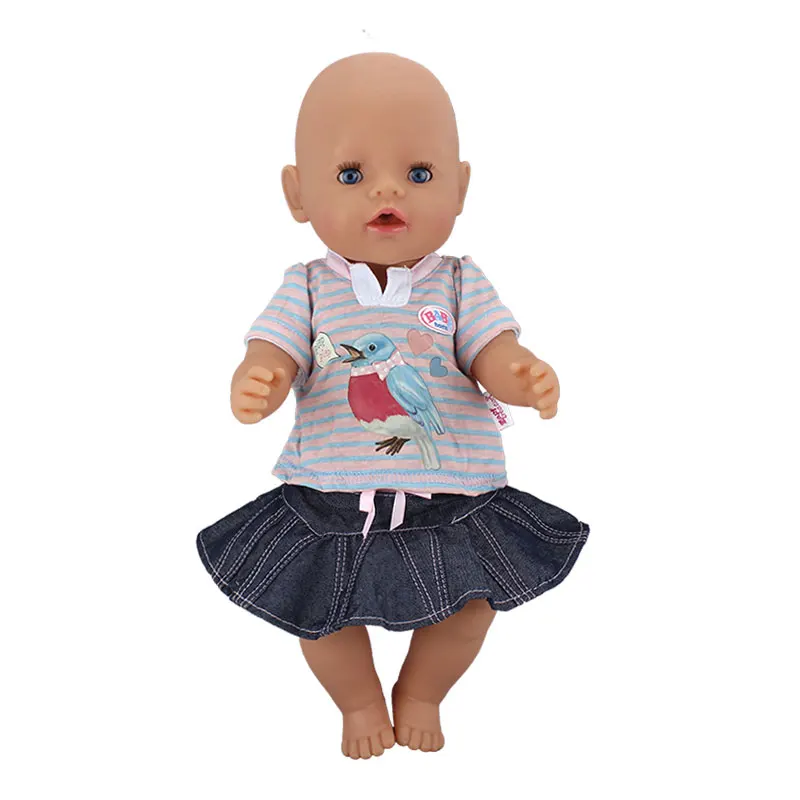 a2 Платье Костюм для 17 дюймов Baby Doll 43 см одежда - Цвет: a2