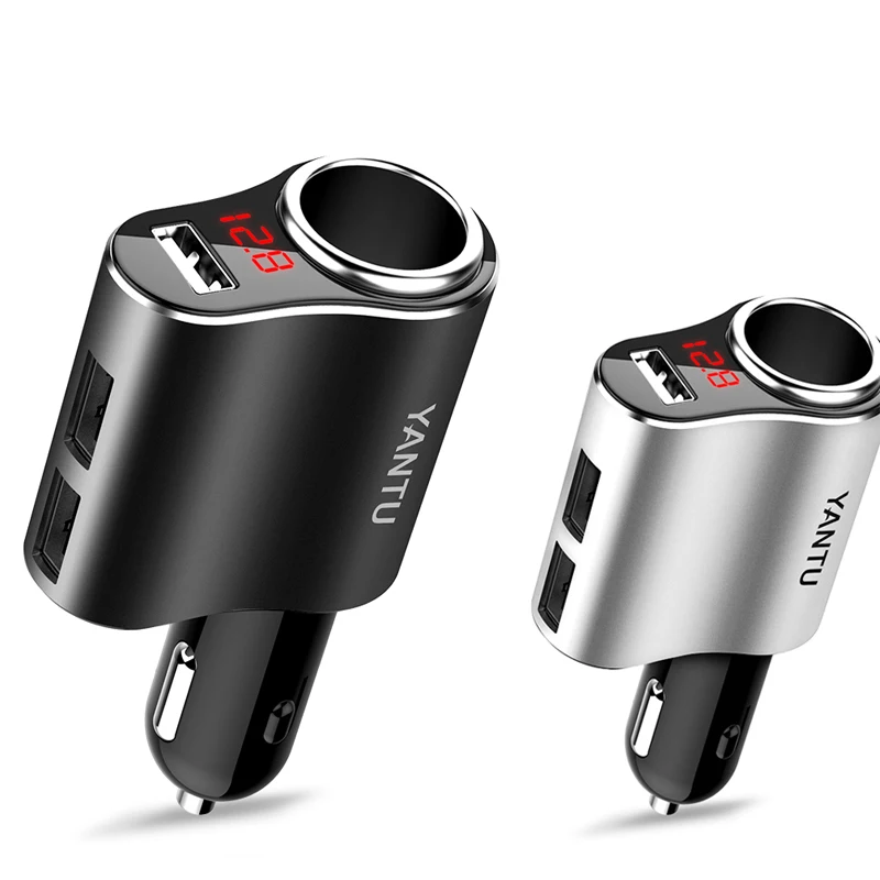 Автомобильный USB разветвитель для прикуривателя 12 24 В 5 3 1 А|cigarette lighter socket splitter|lighter