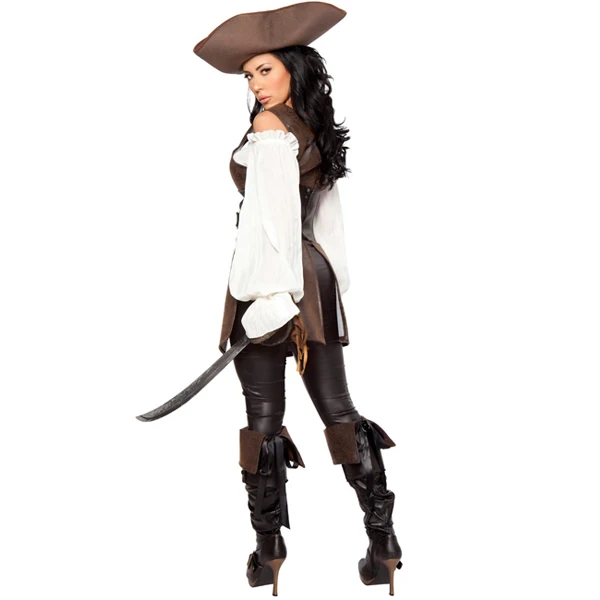 Горячая Распродажа Женский пиратский Модный женский костюм роскошный косплей на