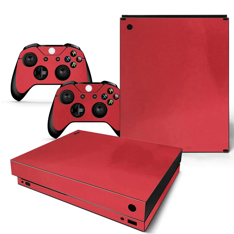 Покрытие виниловое покрытие наклейка Xboxone X стикер кожи для Xbox One Консоль 2