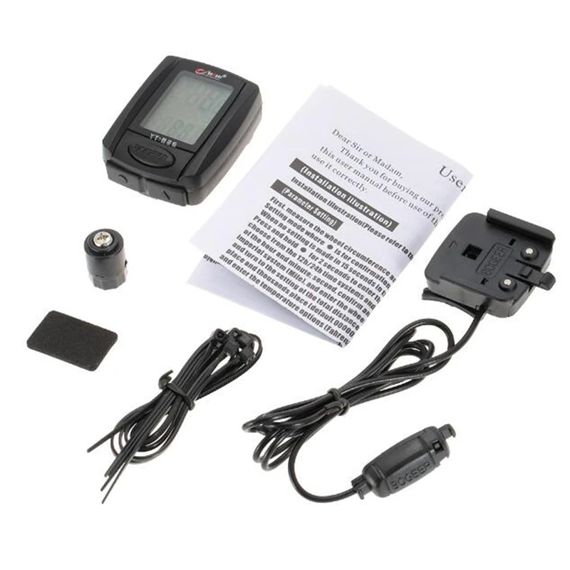 Многофункциональный беспроводной Велосипедный велосипедный компьютер одометр