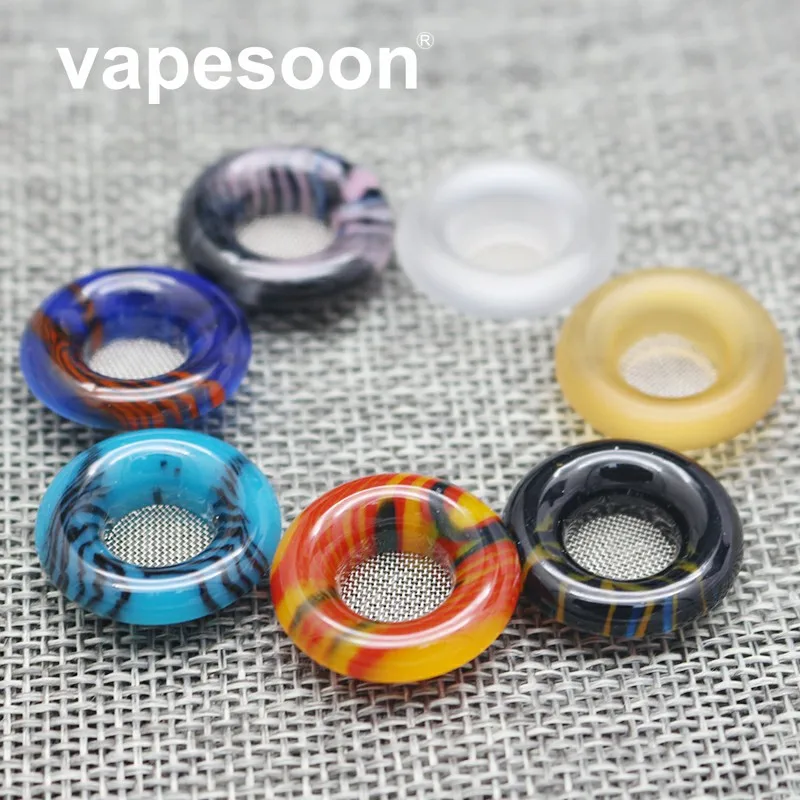 

VapeSoon 810 Flat Resin Drip Tip For Kennedy 24 528 Kylin RTA Reload Blizen RTA DJV RDTA etc 1pcs